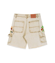 Load image into Gallery viewer, SAND SPLIT PAINTERS SHORTS
