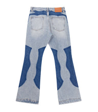 Load image into Gallery viewer, AZUL SPLIT PATCHWORK DENIM
