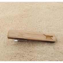 Load image into Gallery viewer, Favorite Animal Collection Wooden Tie Bars/Clips - 7 Styles
