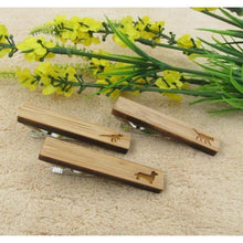 Load image into Gallery viewer, Favorite Animal Collection Wooden Tie Bars/Clips - 7 Styles
