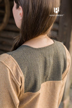 Load image into Gallery viewer, Rus Dress Jadwiga Camel
