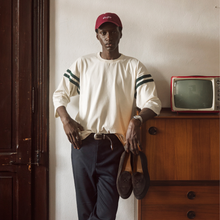 Load image into Gallery viewer, Men's Chocolate Suede Milano Loafer
