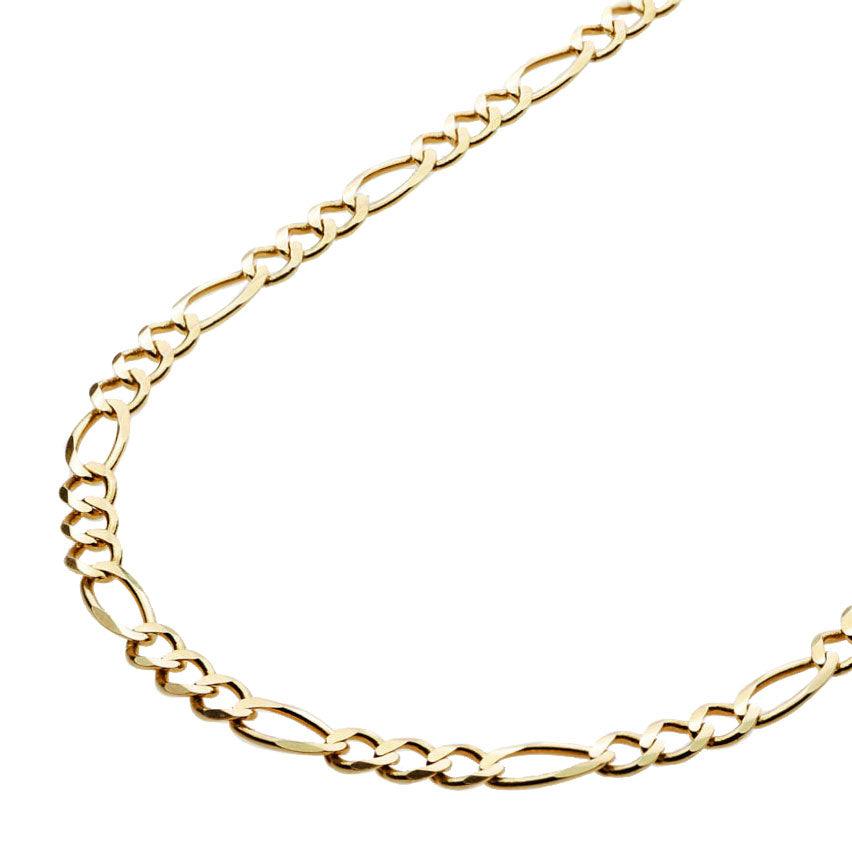 14K Gold Figaro Chain |