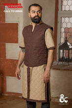 Load image into Gallery viewer, Dungeons &amp; Dragons Fighter Vest Brown
