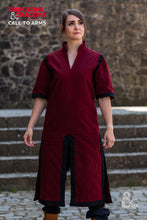 Load image into Gallery viewer, Dungeons &amp; Dragons Fighter Tunic Bordeaux/Black
