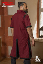 Load image into Gallery viewer, Dungeons &amp; Dragons Fighter Tunic Bordeaux/Black
