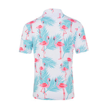 Load image into Gallery viewer, Flamingos &amp; Palm Leaves
