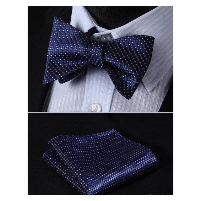 Flashy Bow Ties & Handkerchiefs Collection - Multiple Styles