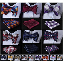 Load image into Gallery viewer, Flashy Bow Ties &amp; Handkerchiefs Collection - Multiple Styles
