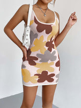 Load image into Gallery viewer, Floral Pattern Sweater Dress | NCS
