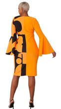 Load image into Gallery viewer, For Her Women Dress 82062C-Black Yellow
