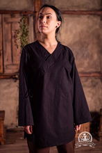 Load image into Gallery viewer, Shirt Jimbei Black
