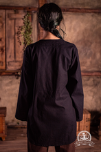 Load image into Gallery viewer, Shirt Jimbei Black
