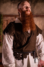 Load image into Gallery viewer, Landsknecht Suede Vest Imperialis
