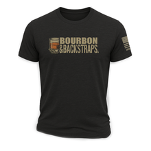 Load image into Gallery viewer, "Bourbon &amp; Backstraps" Tee
