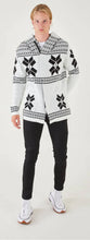 Load image into Gallery viewer, Lagos Red Exclusive Men&#39;s White Patch Long Sweaters | Hoodie LS83
