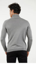 Load image into Gallery viewer, Suslo Couture Turtle Neck Sweater | Silver
