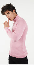 Load image into Gallery viewer, Suslo Couture Turtle Neck Sweater | Light Pink
