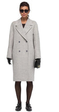 Load image into Gallery viewer, Double-Breasted Wool Alpaka Blend Coat
