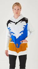 Load image into Gallery viewer, Lagos Red Exclusive Men&#39;s White Shaded Long Sweaters | Hoodie LS88
