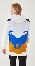 Load image into Gallery viewer, Lagos Red Exclusive Men&#39;s White Shaded Long Sweaters | Hoodie LS88
