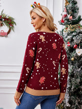 Load image into Gallery viewer, Funny Gingerbread Ugly Christmas Sweater | NCS
