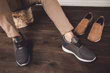 Load image into Gallery viewer, CALTO 3.2-Inch Taller Charcoal Men's Elevator Sneakers - H71923
