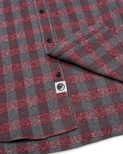 Load image into Gallery viewer, Grand Flannel, Burgundy
