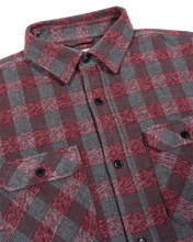 Load image into Gallery viewer, Grand Flannel, Burgundy
