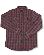 Load image into Gallery viewer, Grand Flannel, Burgundy
