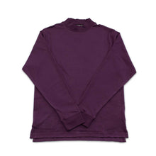 Load image into Gallery viewer, 100% Pima Cotton Mock Neck Long Sleeve Shirt

