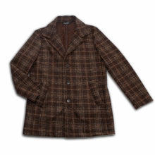 Load image into Gallery viewer, Metropolitan Dual-Layer Wool Car Coat - Chestnut
