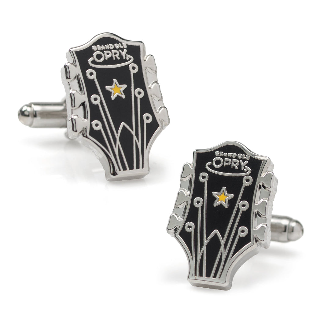 Grand Ole Opry Guitar Cufflinks