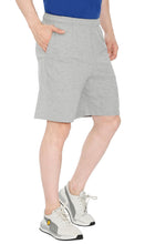 Load image into Gallery viewer, Mens Cotton Knit Shorts with Elastic Waistband and Inner Drawstrings
