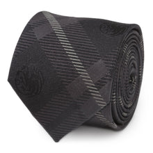 Load image into Gallery viewer, Game of Thrones Targaryen Dragon Black Plaid Silk Men&#39;s Tie
