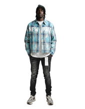 Load image into Gallery viewer, ASHEN Heavy Flannel Crop Top Button Down Shirt
