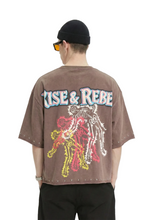 Load image into Gallery viewer, CENSIUS S/N Jersey 3/4 Sleeve Crop Top Tee
