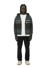 Load image into Gallery viewer, GLENN French Terry Long Sleeve Crop Top Full Zip Hoodie
