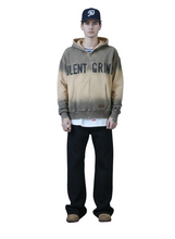 Load image into Gallery viewer, NEW ERIN French Terry Long Sleeve Crop Top Full Zip Hoodie
