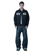 Load image into Gallery viewer, VUSE Twill Blended Nylon Crop Top Jacket
