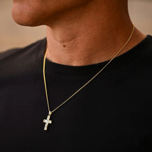 Load image into Gallery viewer, Gemstone Cross Pendant - Diamond
