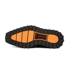 Load image into Gallery viewer, Genuine Crocodile Leather Handmade Black Brogue Shoes
