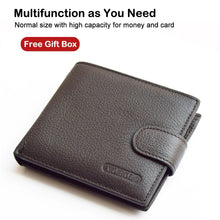 Load image into Gallery viewer, Genuine Leather Cow Hide Wallet
