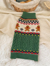 Load image into Gallery viewer, Gingerbread Man Christmas Pet Sweater | NCS
