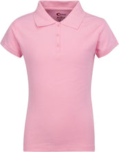 Load image into Gallery viewer, Juniors Short Sleeve Pique Polo Shirt
