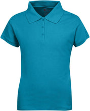 Load image into Gallery viewer, Juniors Short Sleeve Pique Polo Shirt
