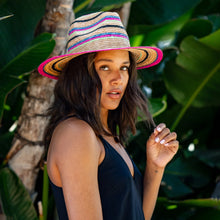 Load image into Gallery viewer, Peter Grimm Glaring - Straw Fedora Hat
