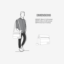 Load image into Gallery viewer, Glitter Pink Messenger Bag 16” | BYMANYC ® New York Glam Street Edition
