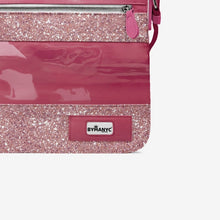 Load image into Gallery viewer, Glitter Pink Messenger Bag 16” | BYMANYC ® New York Glam Street Edition
