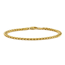 Load image into Gallery viewer, Cuban Chain Bracelet, 5MM - 14K Gold
